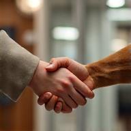 Pet adoption support handshake